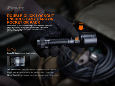 Fenix C7 rechargeable light