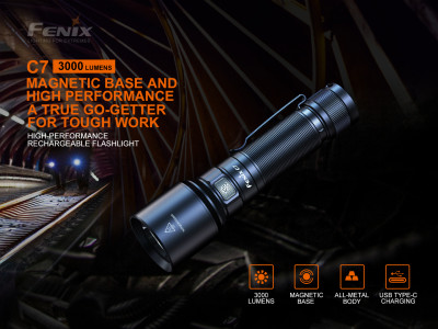 Fenix C7 ładowalna latarka