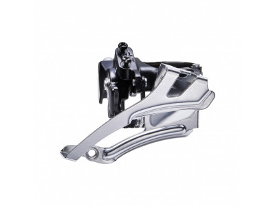 microSHIFT MEZZO FD-M282M 2x8 přesmykač, Dual Pull, na objímku