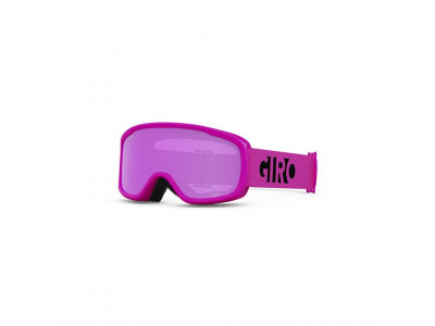 Okulary dziecięce Giro Buster Różowy Czarny Blok Amber Różowy