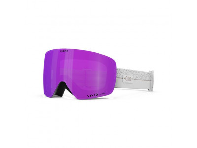 GIRO Contour RS lyžařské brýle White Craze Vivid Pink/Vivid Infrared (2 skla)