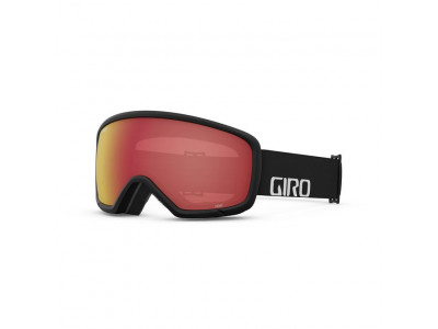 GIRO Stomp detské lyžiarske okuliare Black Wordmark Amber Scarlet