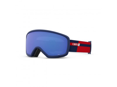 GIRO Stomp dětské lyžařské brýle Red Midnight Podium Grey Cobalt
