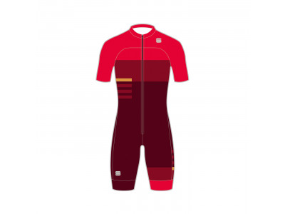 Sportful CARDIO SKIROLL suits, burgundy / red