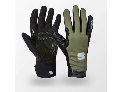 Sportful WindStopper Essential 2 rukavice, kaki/čierna