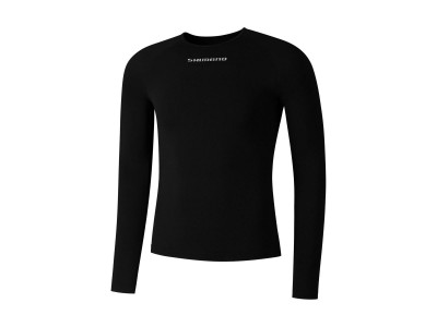 T-shirt Shimano VERTEX LONG BASE LAYER czarny