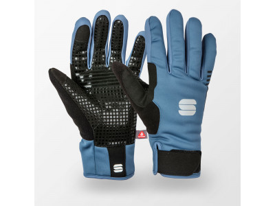 Sportowe rękawiczki SOTTOZERO w kolorze niebieskim