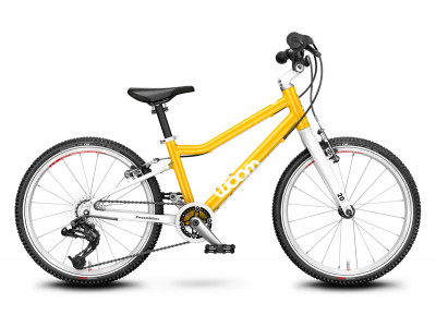 Bicicletă pentru copii Woom 4 20, galbenă