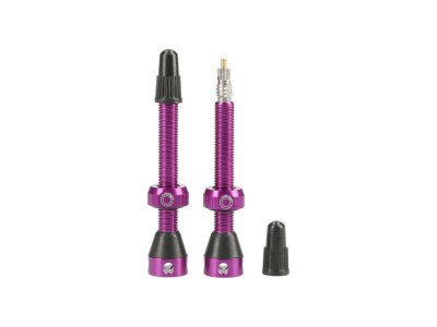 Tubolight valves 50 mm purple pair