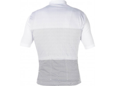 Męska koszulka rowerowa Mavic Cosmic z krótkim rękawem i grafiką w kolorze białym