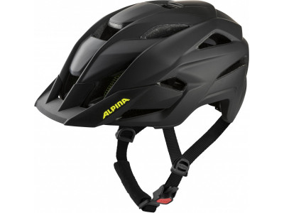 ALPINA STAN MIPS cycling helmet black-neon yellow