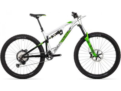 Rock Machine Blizzard 90-297 RZ bike, silver/black/green