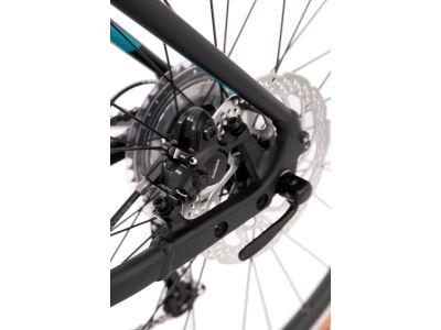 Bicicleta Rock Machine Crossride 700 28, negru/gri/albastru