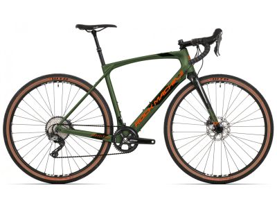 Rock Machine Gravelride CRB 900 28 bicykel, khaki/oranžová/čierna