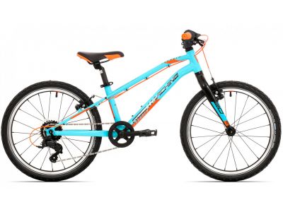 Bicicleta pentru copii Rock Machine Thunder 20 VB, albastru/negru/portocaliu