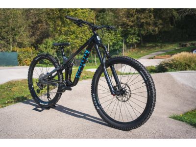 Bicicletă Marin Alpine Trail Carbon 1 29, negru/gri/albastru