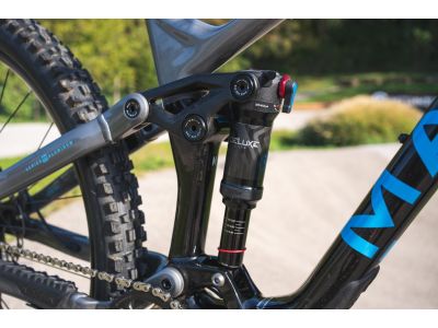 Bicicletă Marin Alpine Trail Carbon 1 29, negru/gri/albastru