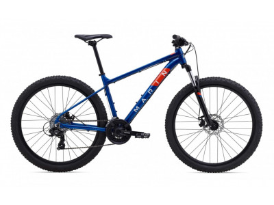 Marin Bolinas Ridge 1 27.5 bike, blue/white/orange