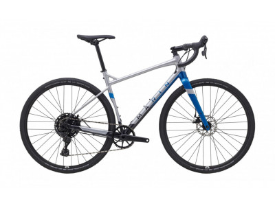 Marin Gestalt X10 bicycle, chrome/blue/black