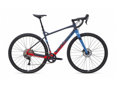 Bicicletă Marin Gestalt X11, gri/albastru/portocaliu