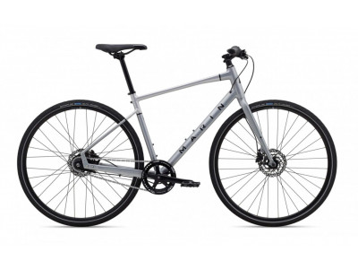 Bicicletă Marin Presidio 2 28, gri/argintiu/negru