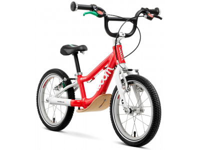 woom 1 Plus 14 children's balance bike, red