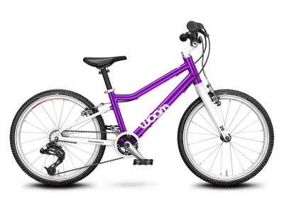 woom 4 20 children's bicycle, purple