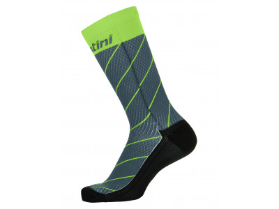 Santini DINAMO MEDIUM socks, green