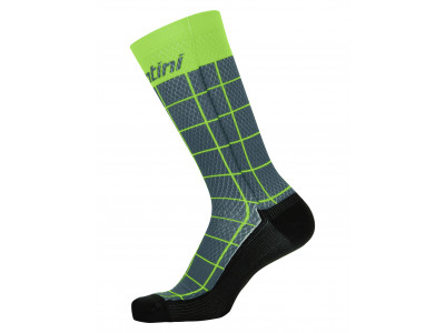 Santini DINAMO MEDIUM socks, green