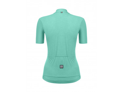 Santini Gravel women&#39;s jersey, turquoise