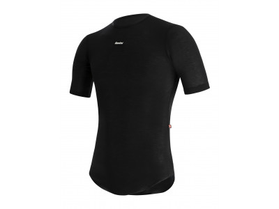 Santini Dry Primaloft tričko, čierna