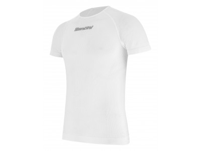 Santini RETE ERGO-FIT funkčné tričko biele  