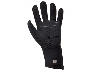 Santini Neo Blast gloves, Black