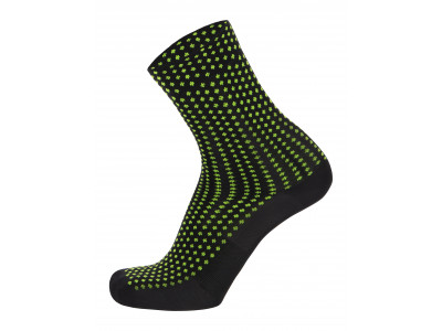 Santini SFERA ponožky, Flashy Green
