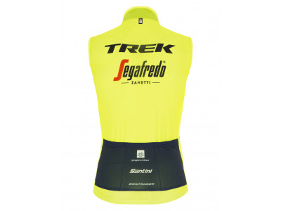 Santini TREK SEGAFREDO vest, yellow