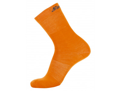Santini WOOL Fluo Orange socks