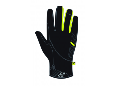 SILVINI Ortles Handschuhe, schwarz/neon
