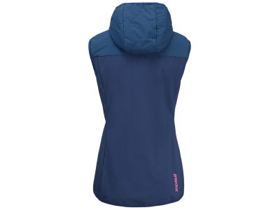SILVINI Polara women's vest, navy/turquoise