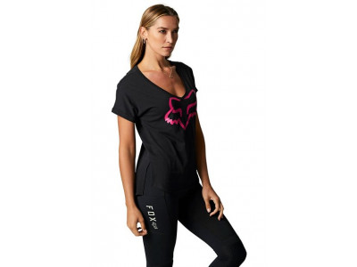Fox Boundary Damen-T-Shirt, schwarz/rosa
