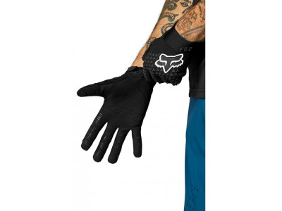 Fox Defend rukavice, čierna
