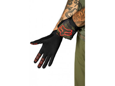 Fox Flexair Ascent men&#39;s gloves long olive green