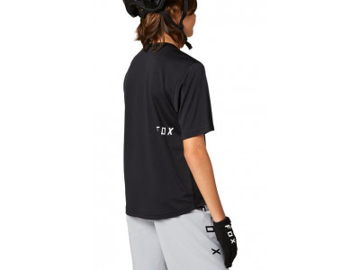Tricou pentru copii Fox Youth Ranger Jersey cu mâneci scurte Negru