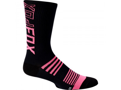 Fox 8&quot;  Ranger Sock dámske ponožky Black Pink