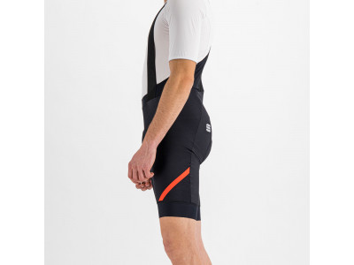 Sportos Fiandre NoRain Pro rövidnadrág harisnyatartóval, fekete