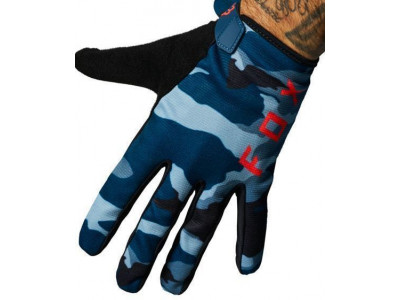 Fox Ranger pánske rukavice dlhé Blue Camo