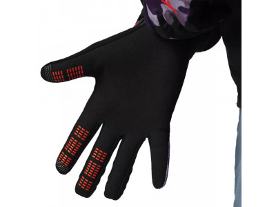 Damskie długie rękawiczki Fox Ranger Camo Dark Purple