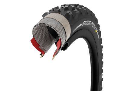 Pirelli Scorpion™ E-MTB M HyperWALL 27.5x2.6 tire, TLR, kevlar