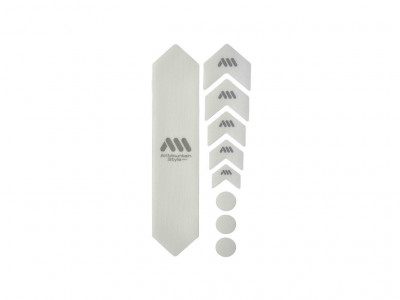 All Mountain Style Basic ochranné polepy na rám, clear/silver