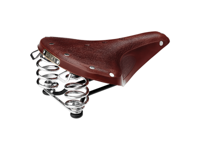 Brooks B67 Short women&#39;s saddle, 205 mm, brown