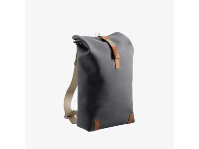 Brooks PICKWICK Cotton Canvas 26 l backpack, gray/honey